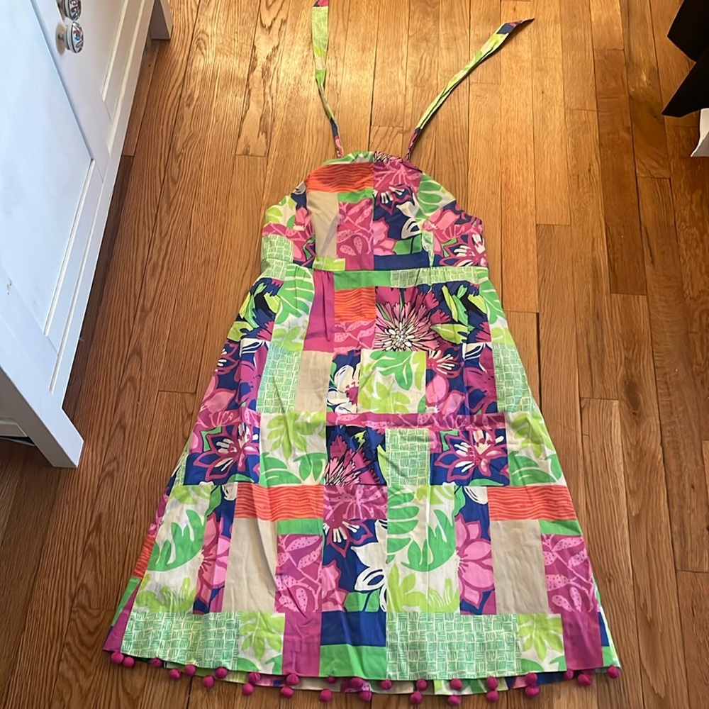 EUC Lily Pulitzer Halter Sundress Size 6